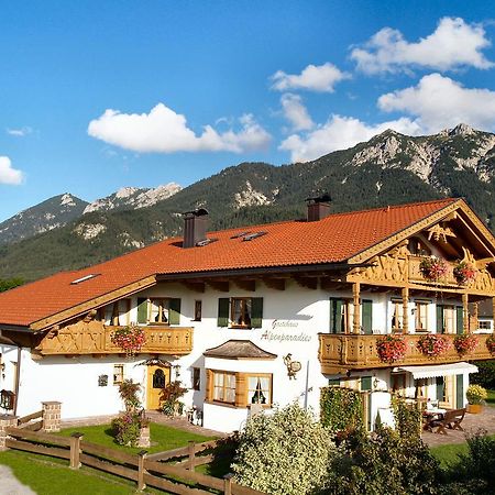 Gästehaus Alpenparadies Krün Exterior foto